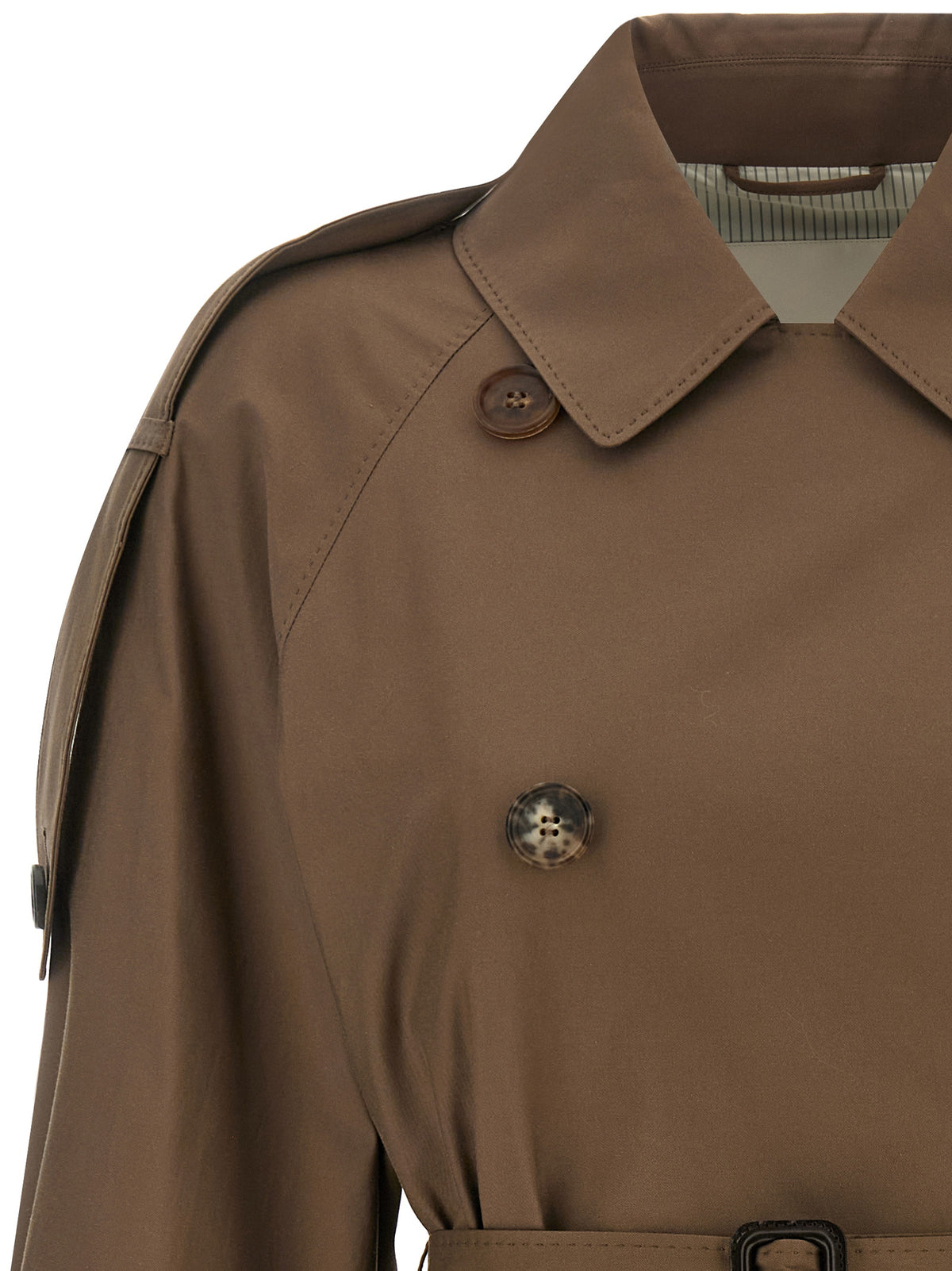 Brown Cotton Coat