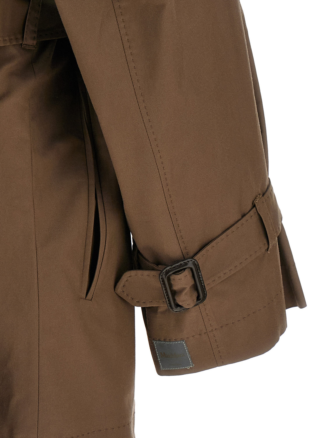 Brown Cotton Coat