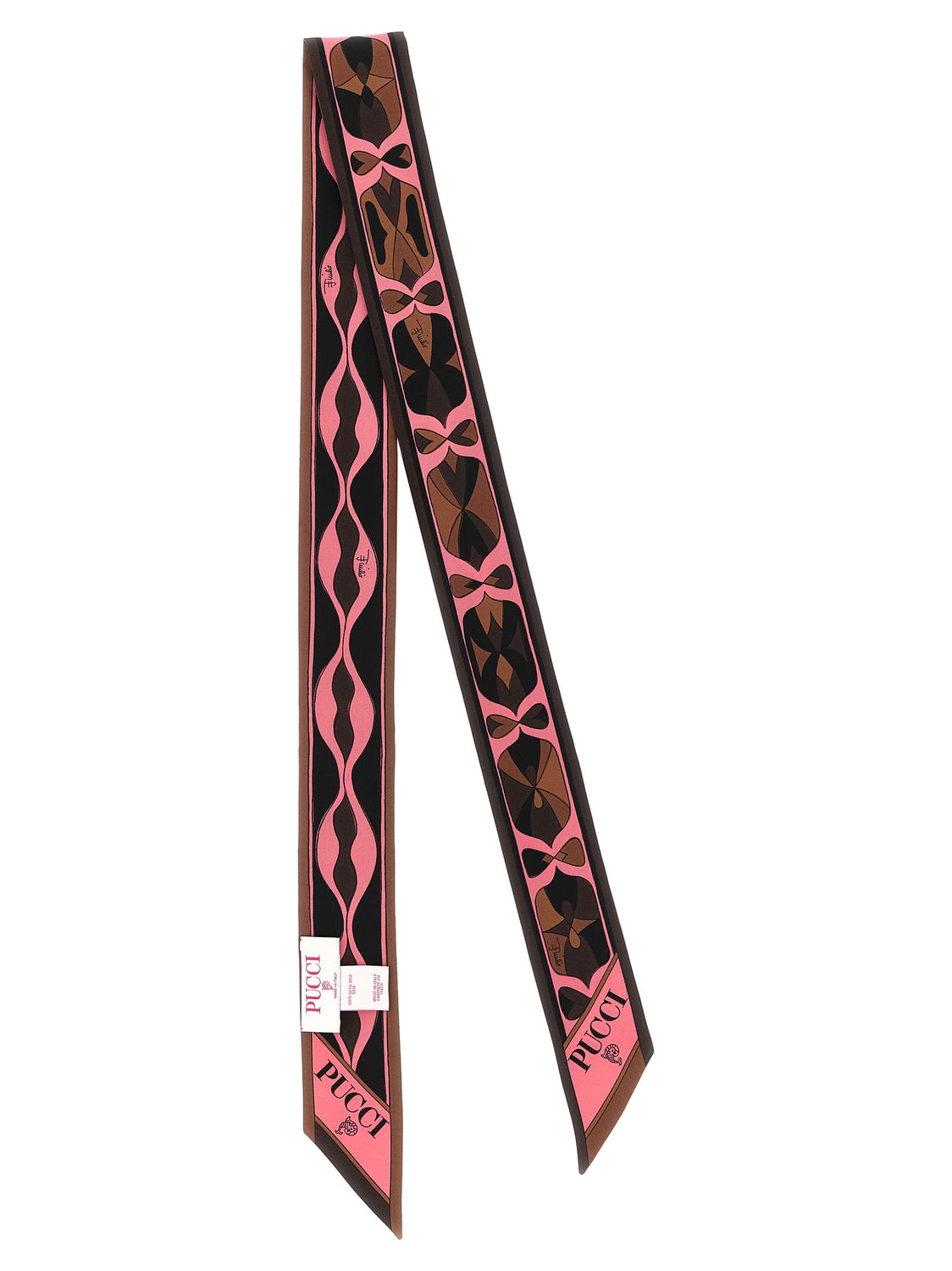 Multicolor Silk Foulard