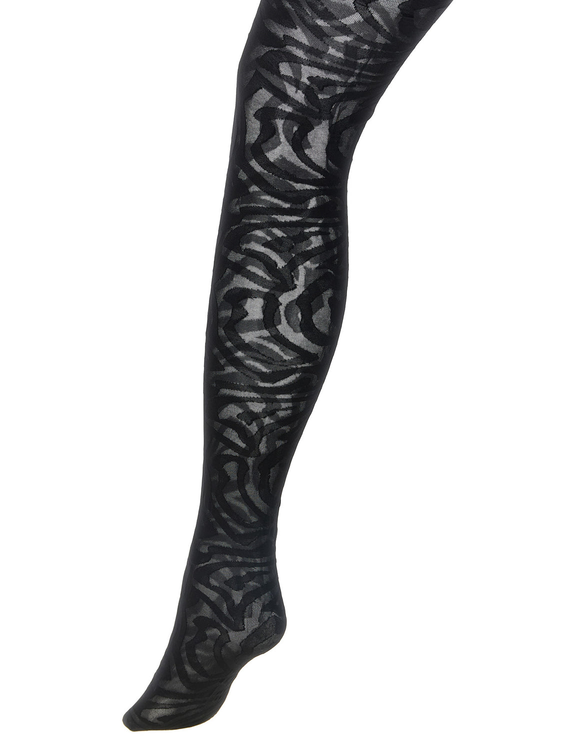 Black Polyamide Socks