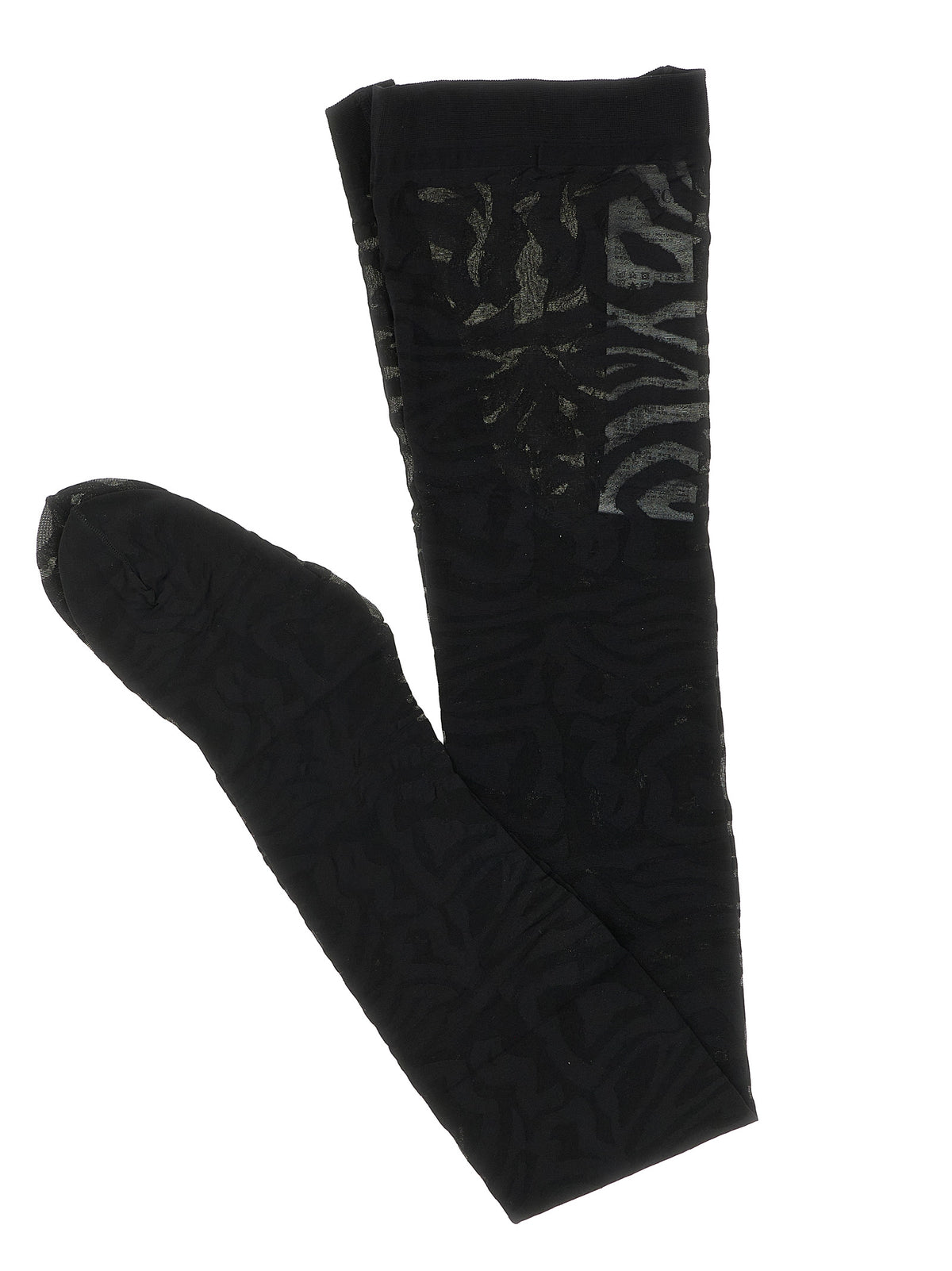 Black Polyamide Socks