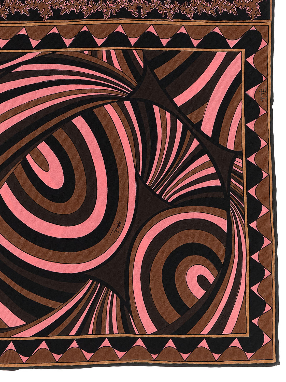 Multicolor Silk Scarf
