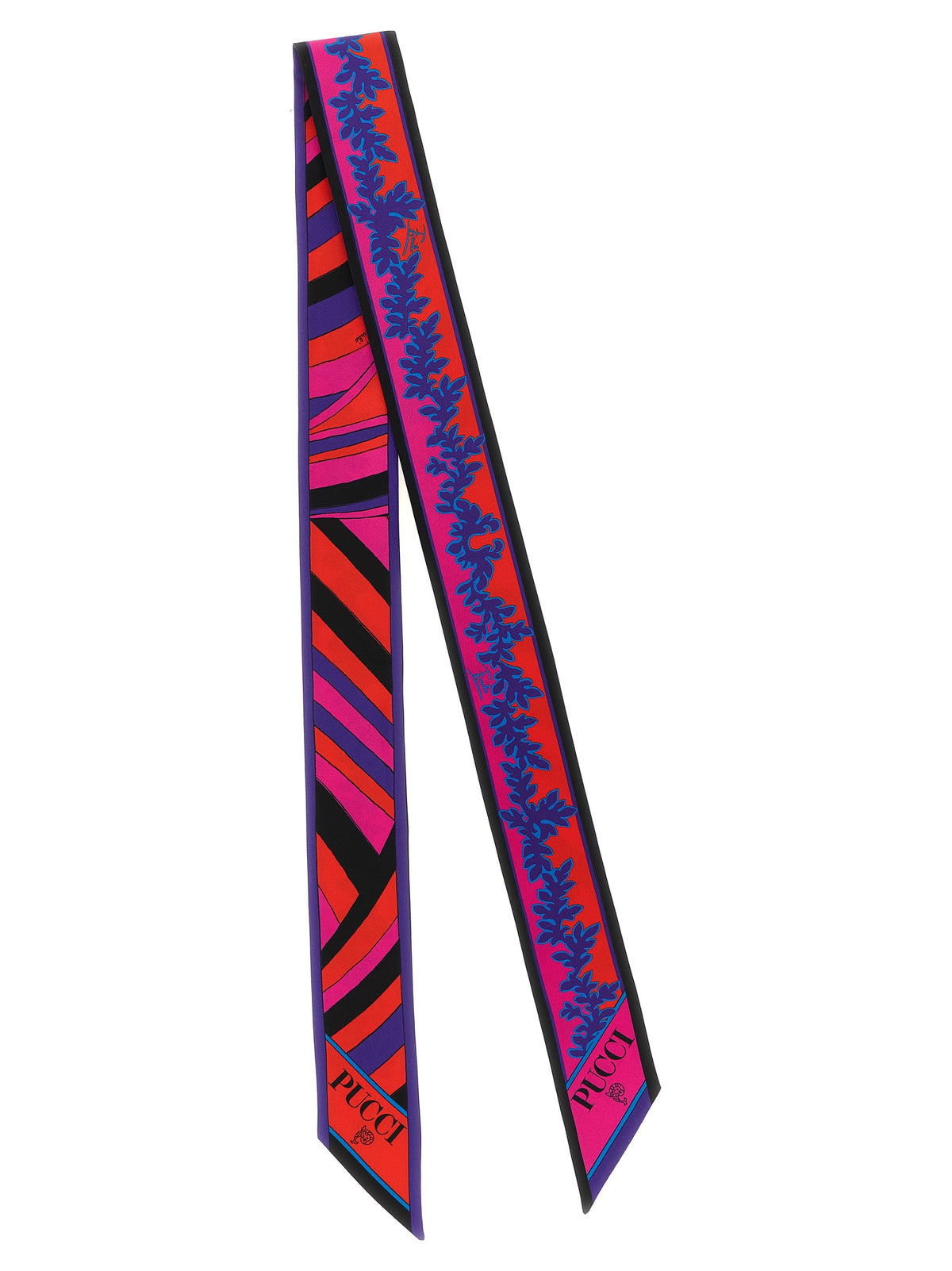 Multicolor Silk Foulard