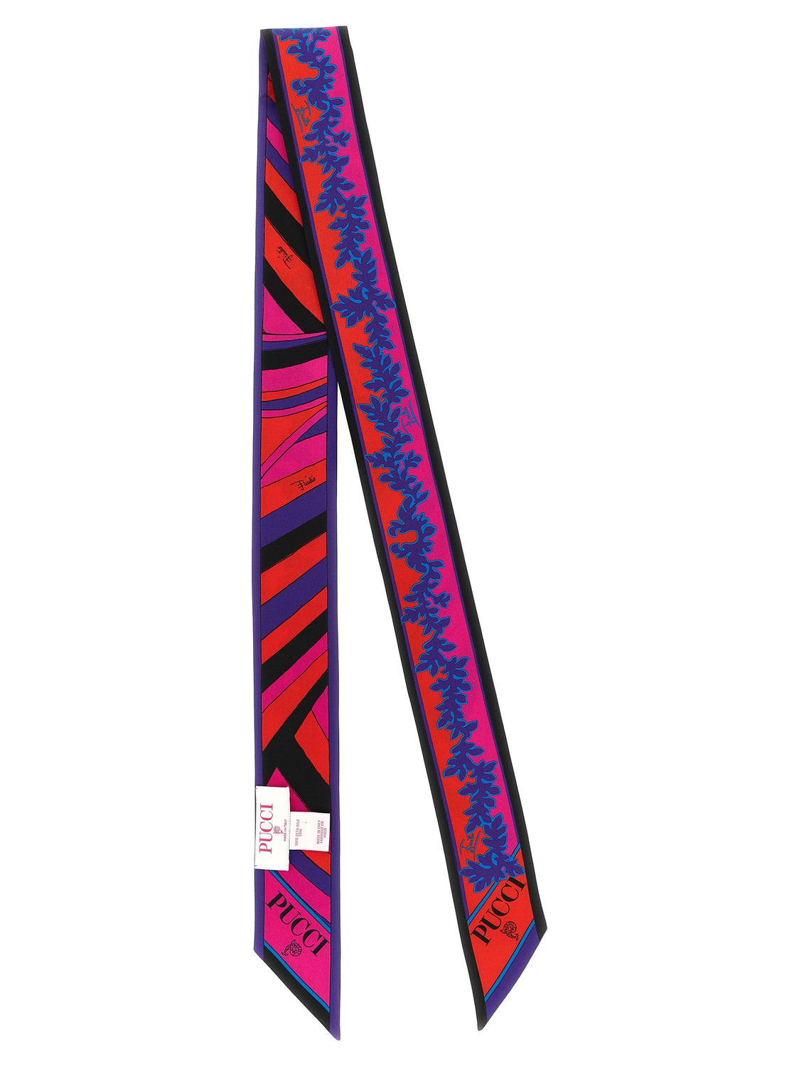 Multicolor Silk Foulard