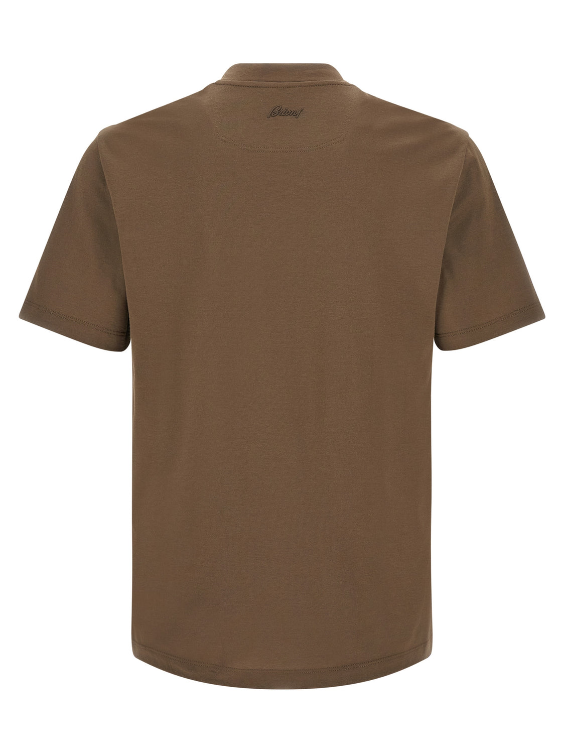 Brown Cotton T-Shirt