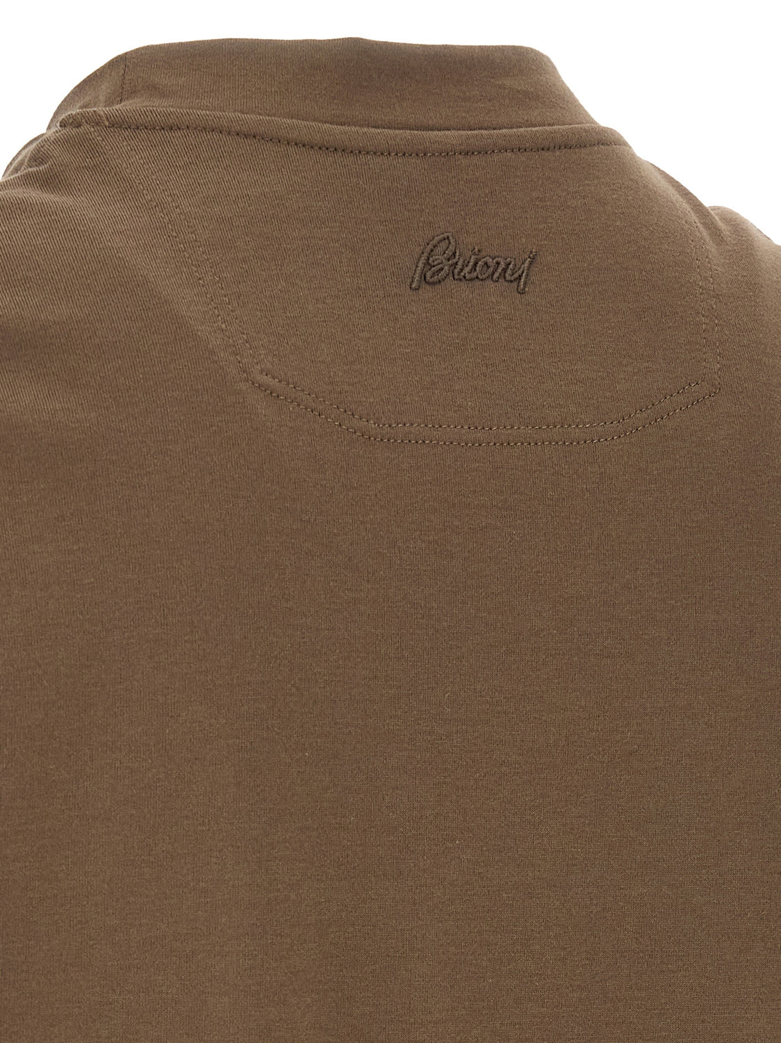 Brown Cotton T-Shirt