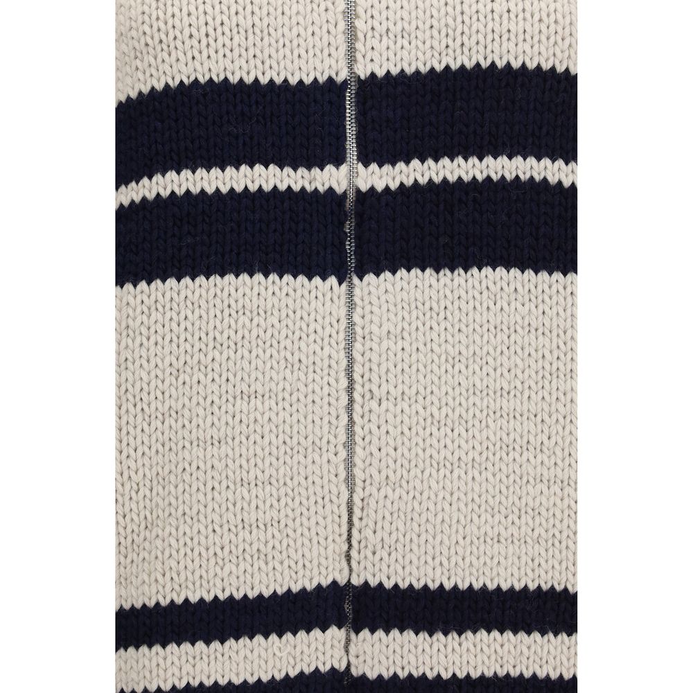 Beige Wool Oves Aries Cardigan