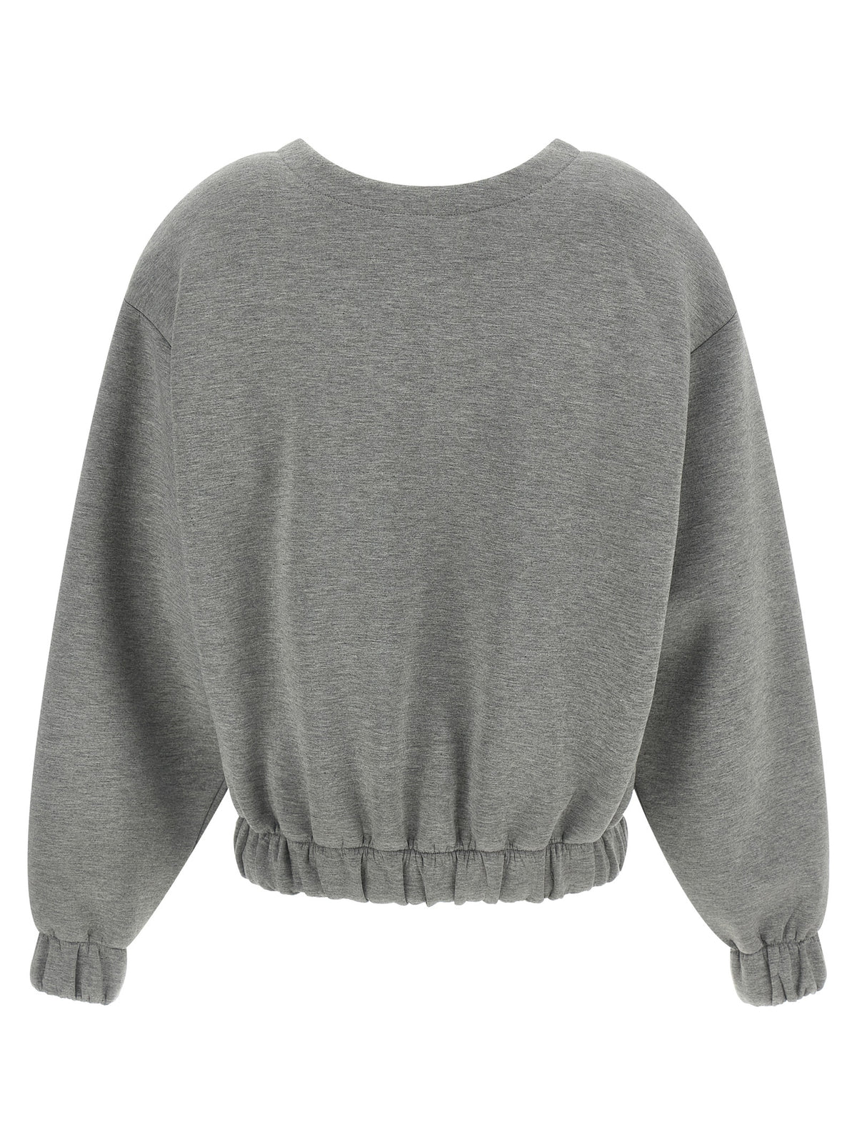 Gray Viscose Sweatshirt