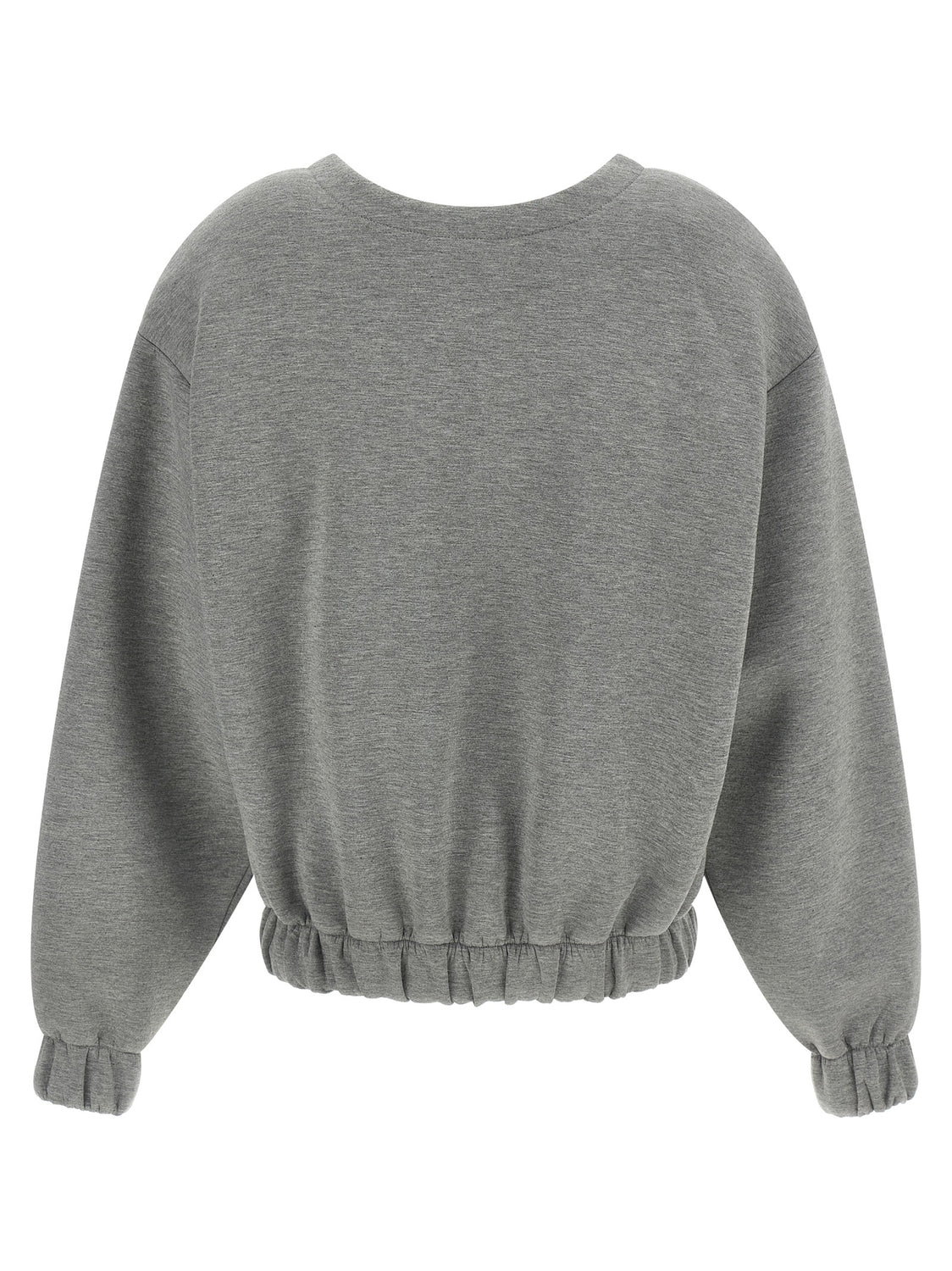 Gray Viscose Sweatshirt