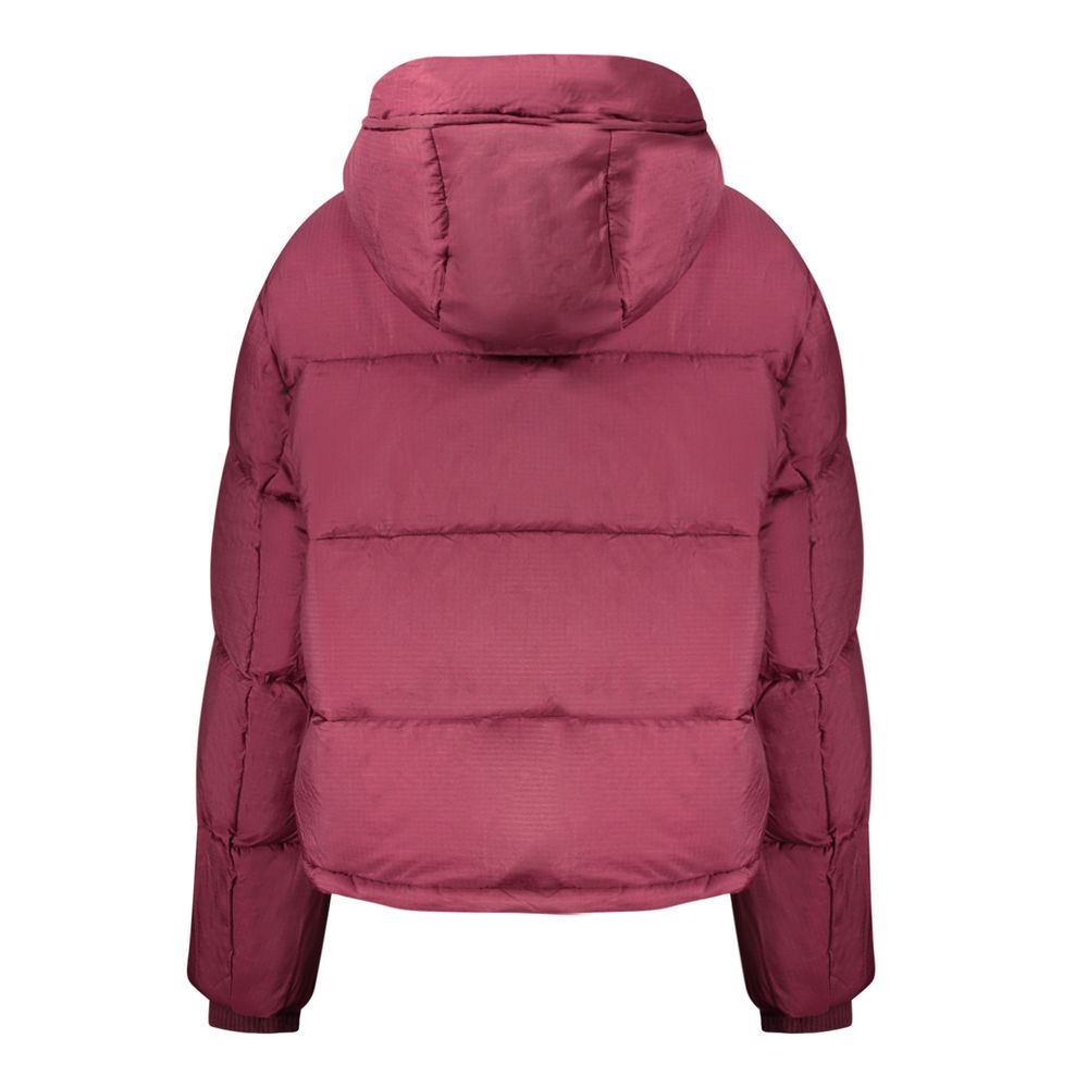 Purple Polyester Women's Jacket