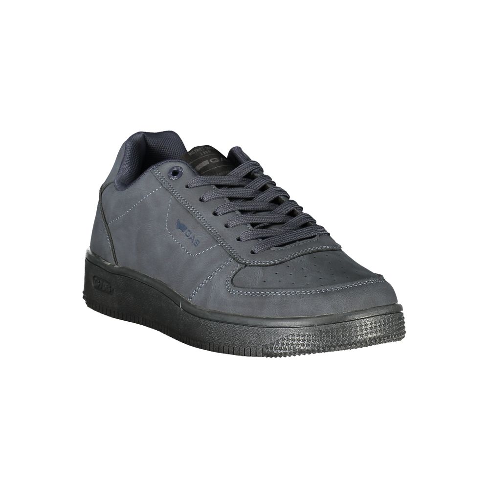 Blue Polyurethane Men's Sneaker