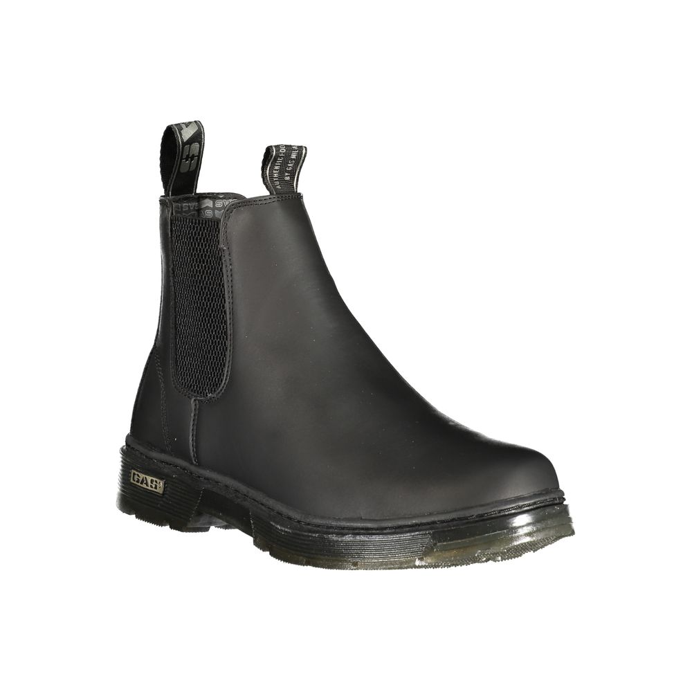 Black Polyurethane Women's Boot