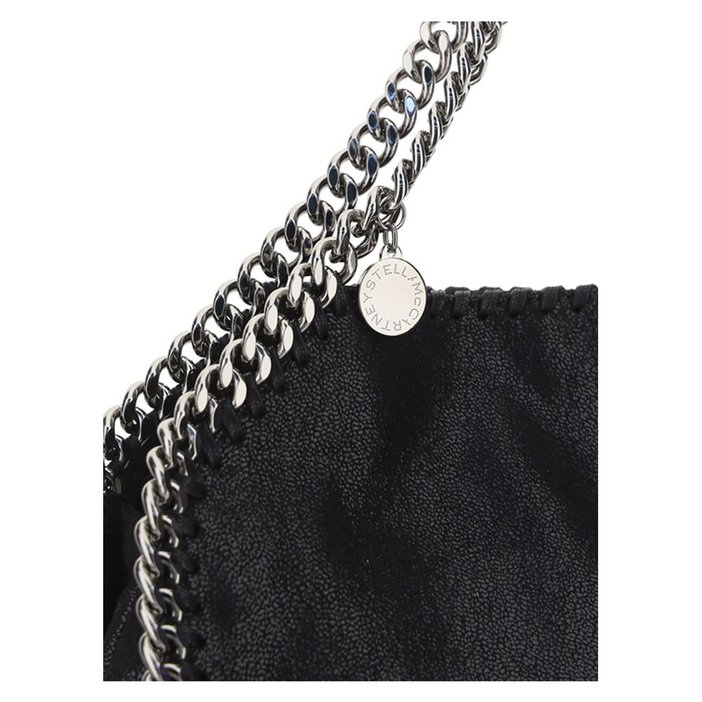 Black Polyester Handbag
