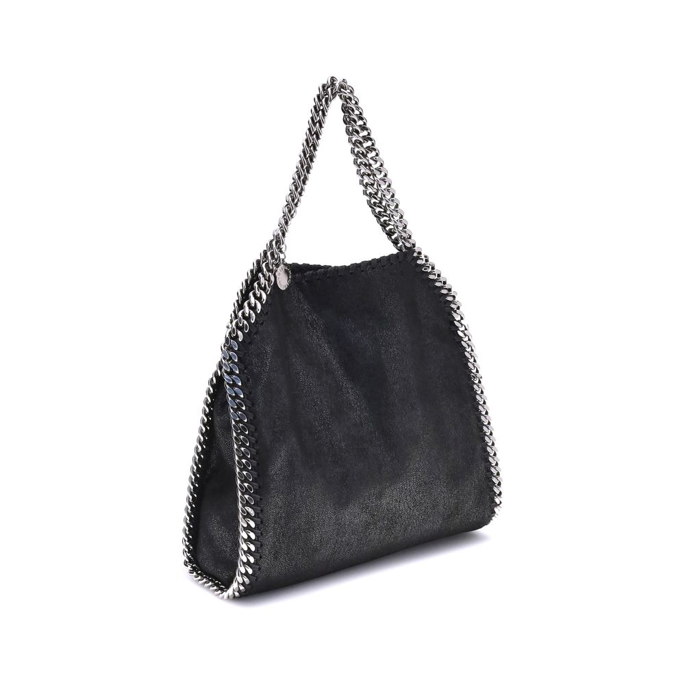 Black Polyester Handbag