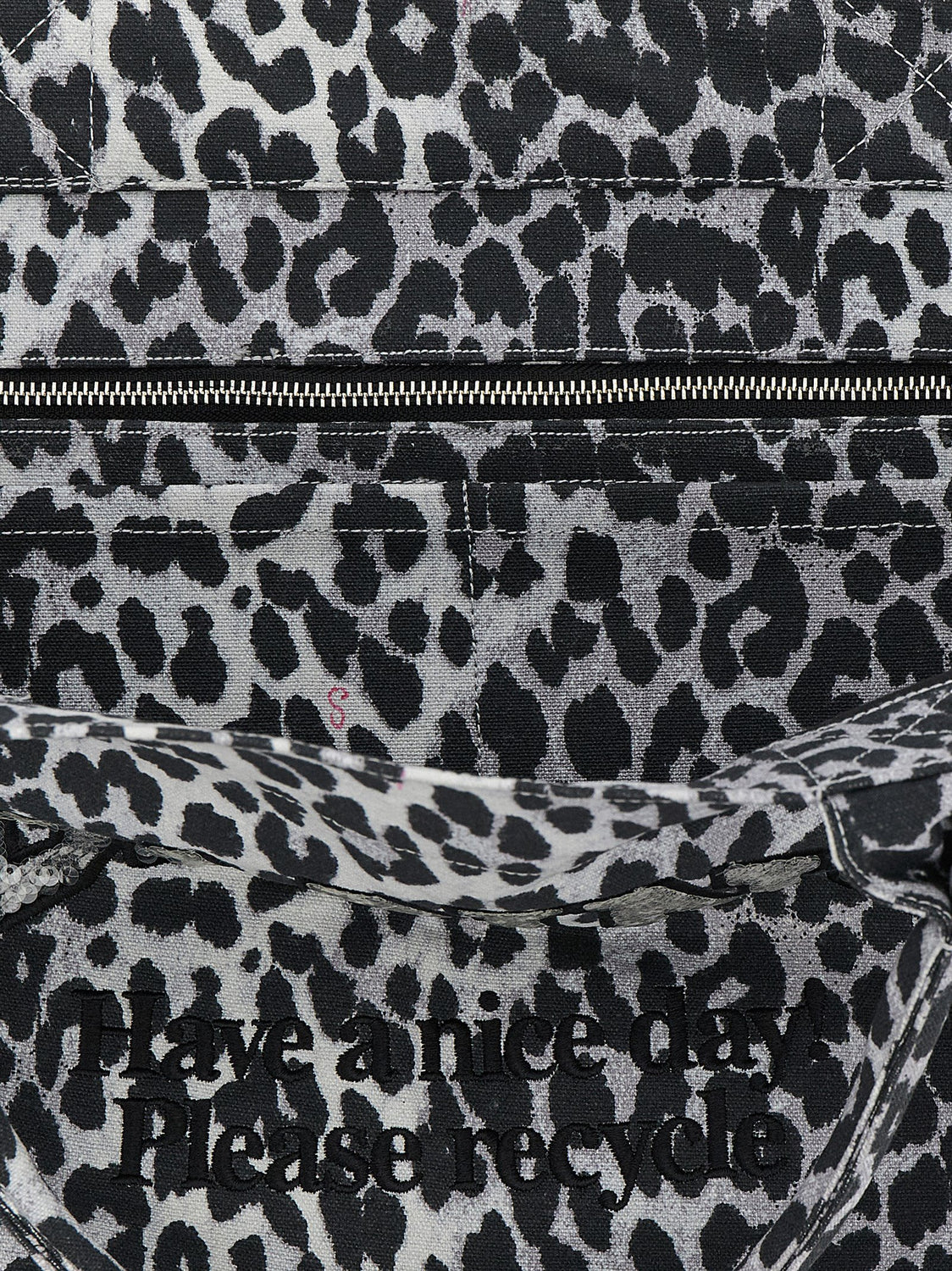 Gray Recycled Cotton Tote Bag