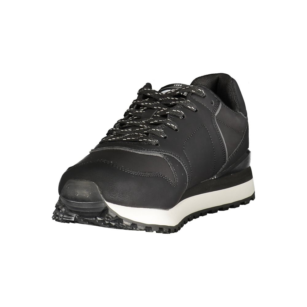Nero Polyurethane Men's Sneaker