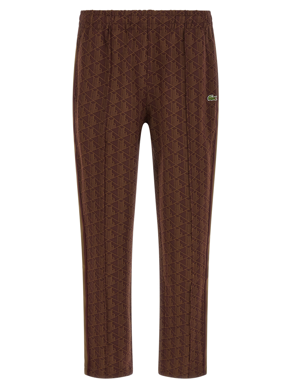 Brown Polyester Joggers (Workout Pants)