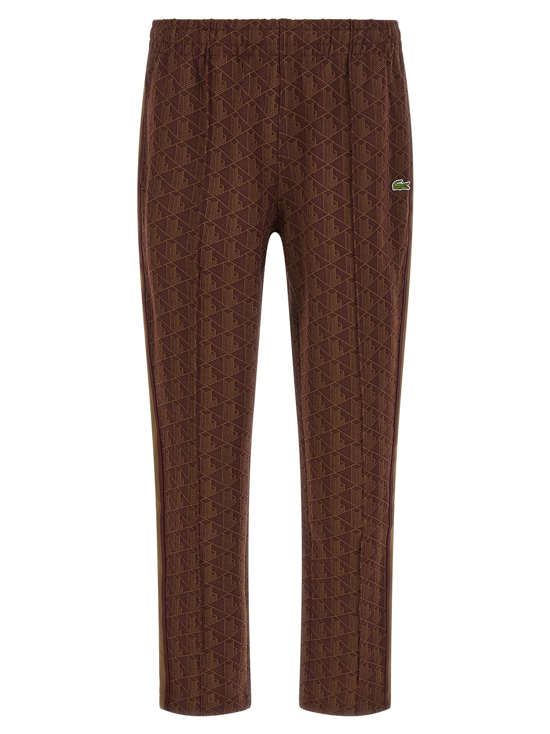 Brown Polyester Joggers (Workout Pants)