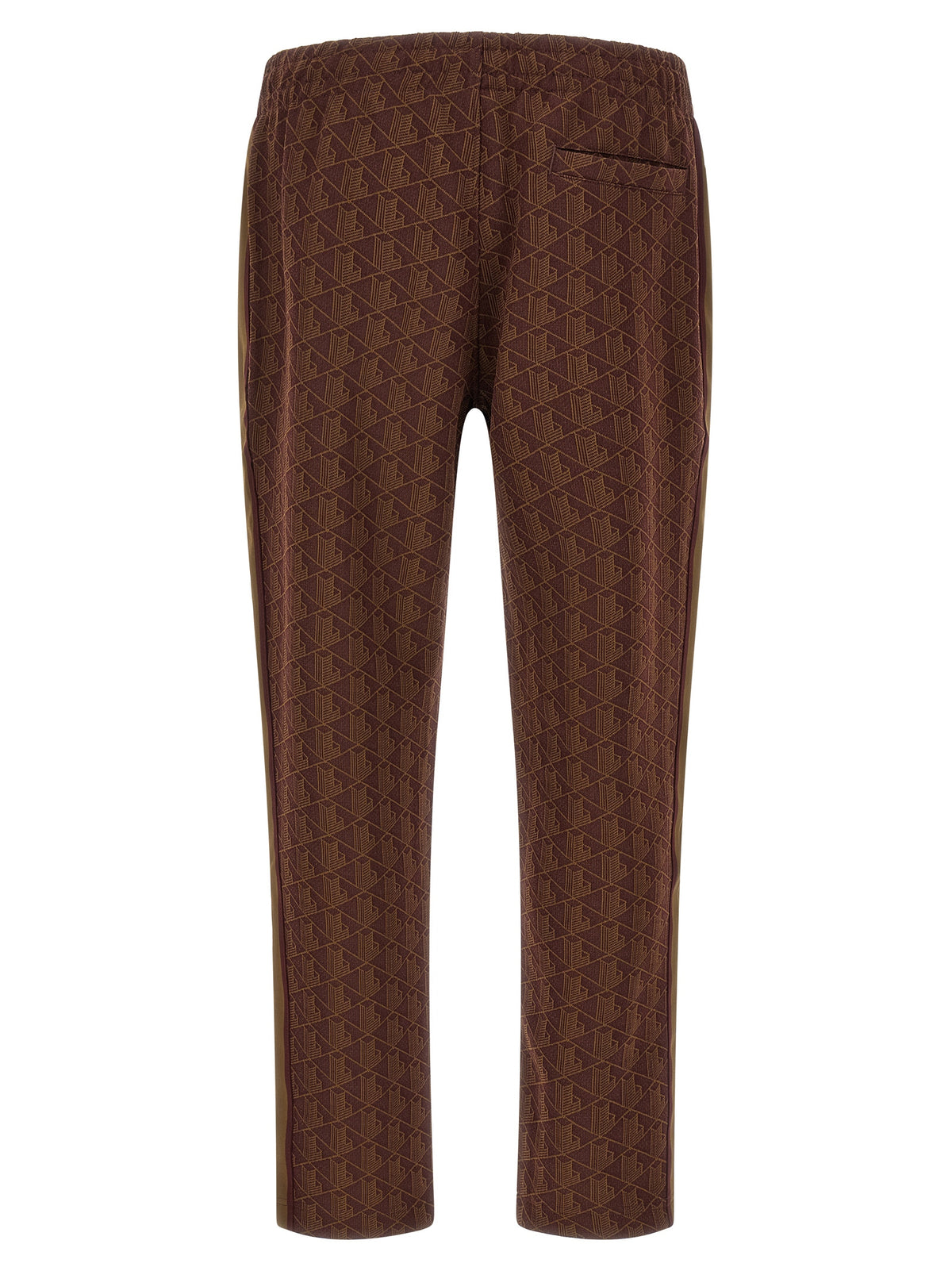 Brown Polyester Joggers (Workout Pants)