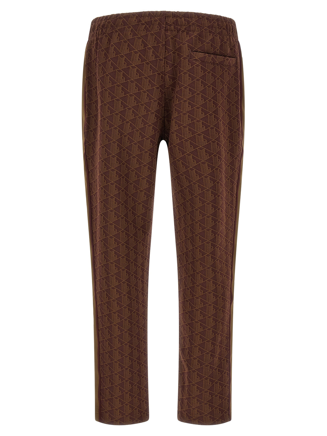 Brown Polyester Joggers (Workout Pants)