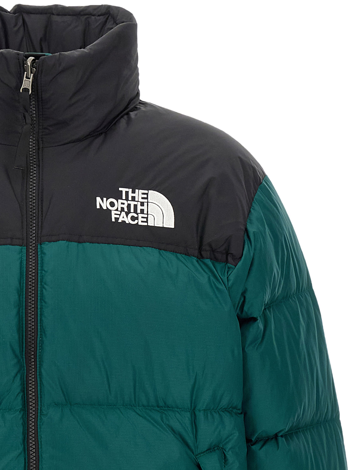Bicolor Nylon Bomber