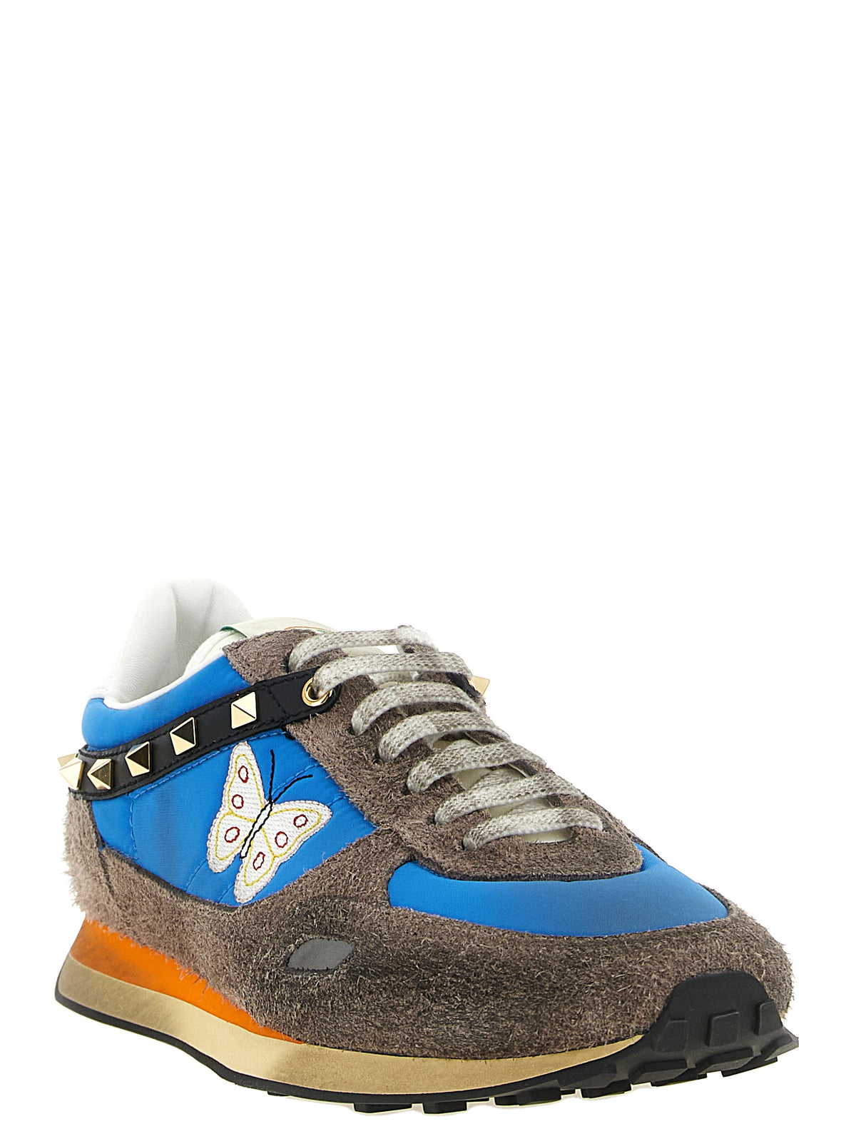 Multicolor Calfskin Low Top Sneakers