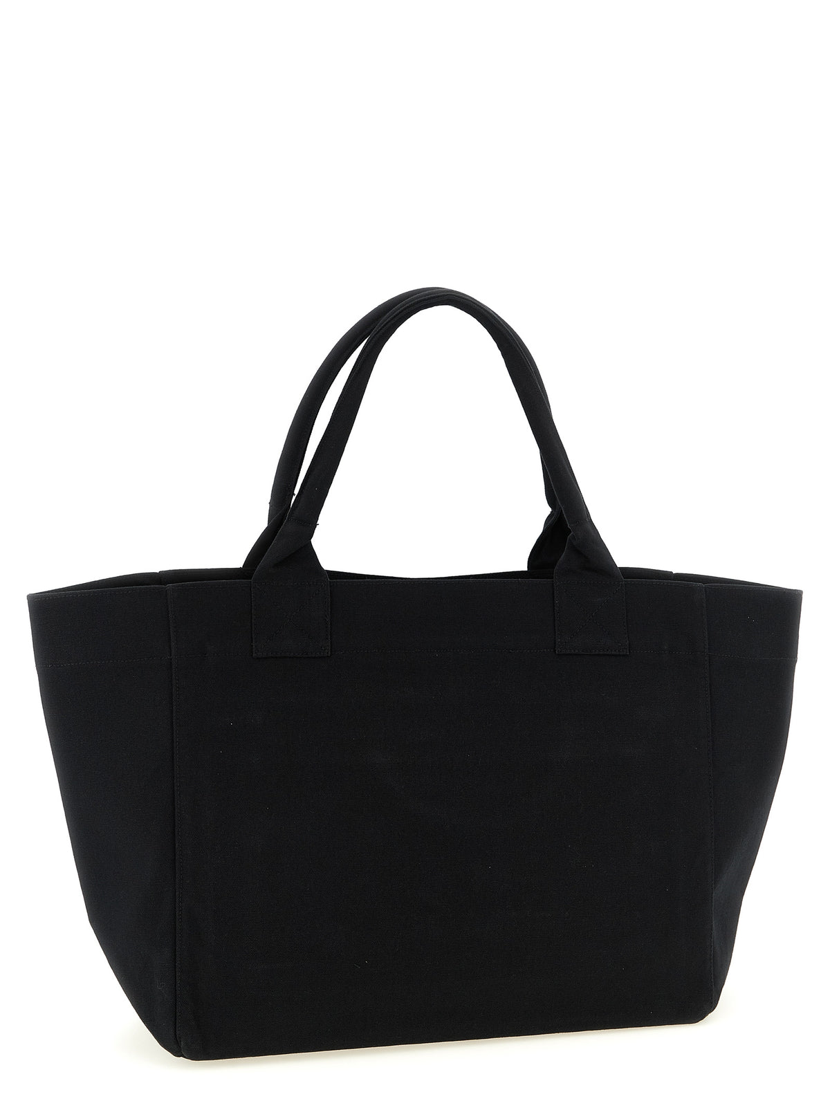 Black Recycled Cotton Tote Bag