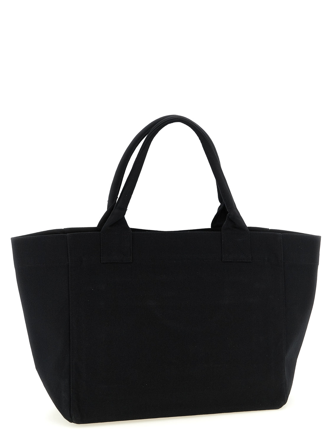 Black Recycled Cotton Tote Bag