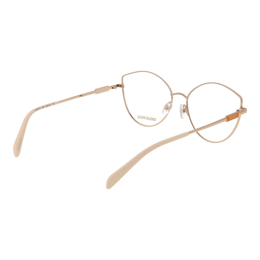 Beige Metal Glasses (Frames)