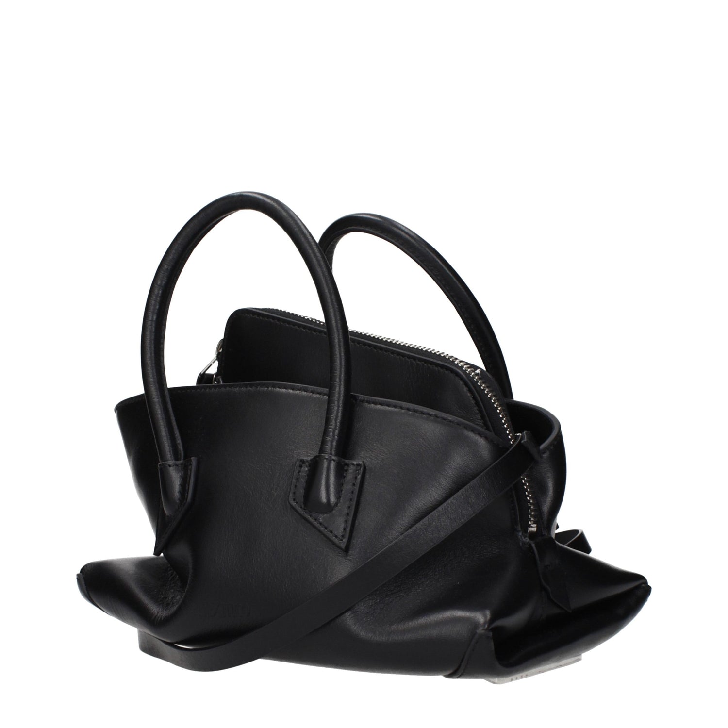 Black Leather Handbag