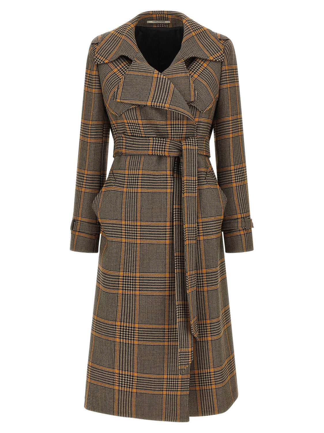 Brown Virgin Wool Coat