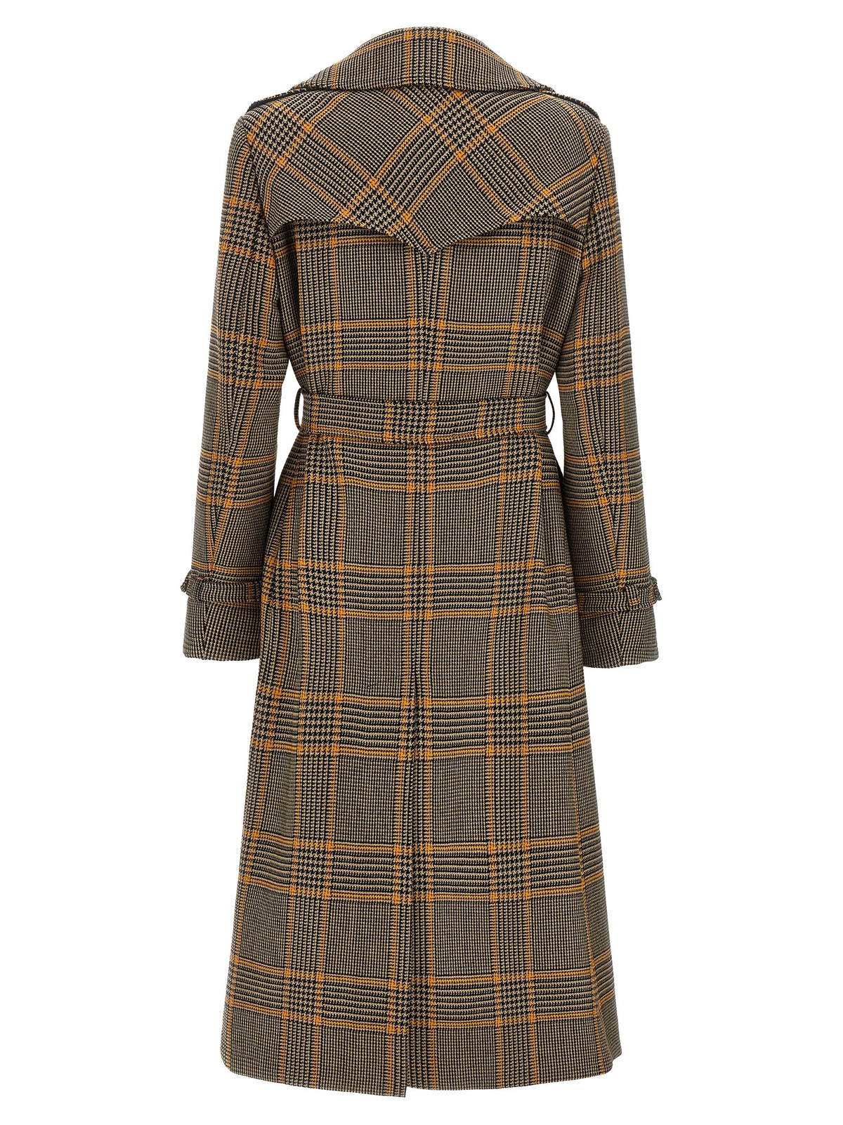 Brown Virgin Wool Coat