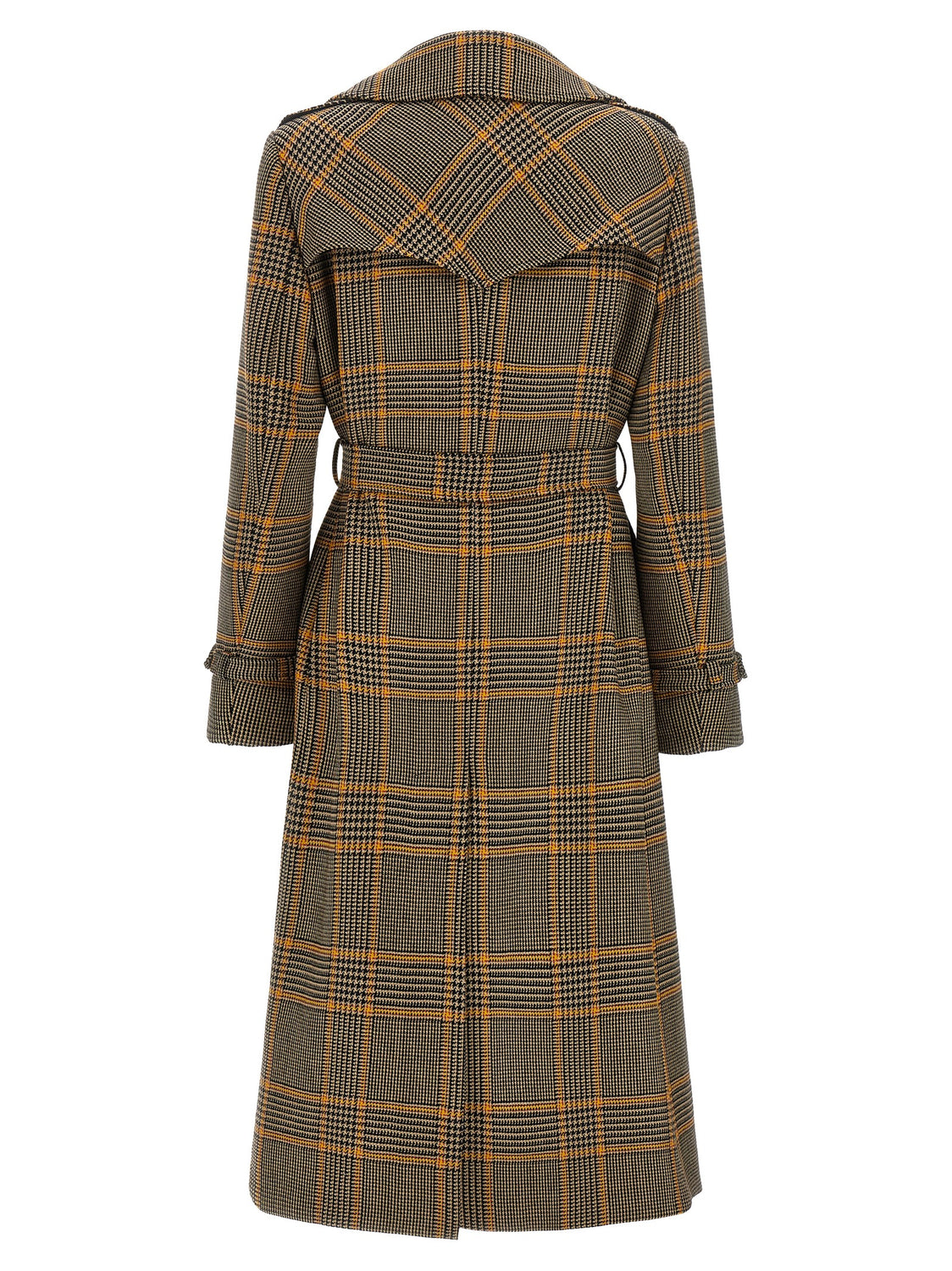 Brown Virgin Wool Coat
