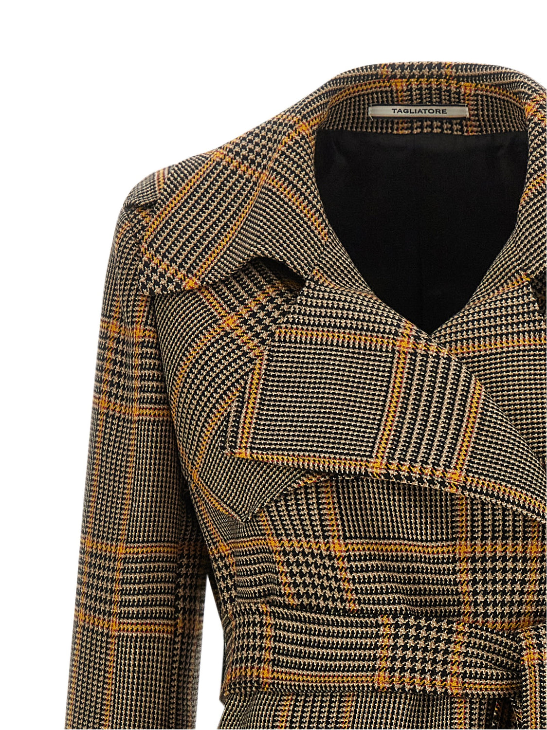 Brown Virgin Wool Coat