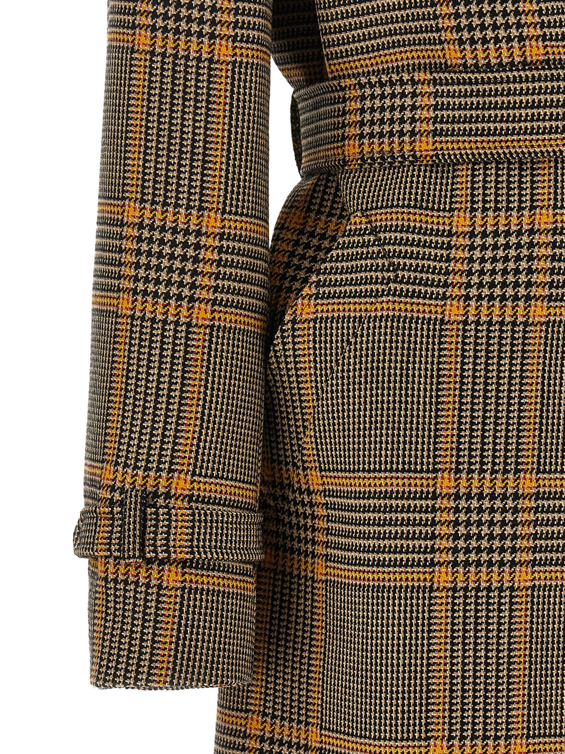 Brown Virgin Wool Coat