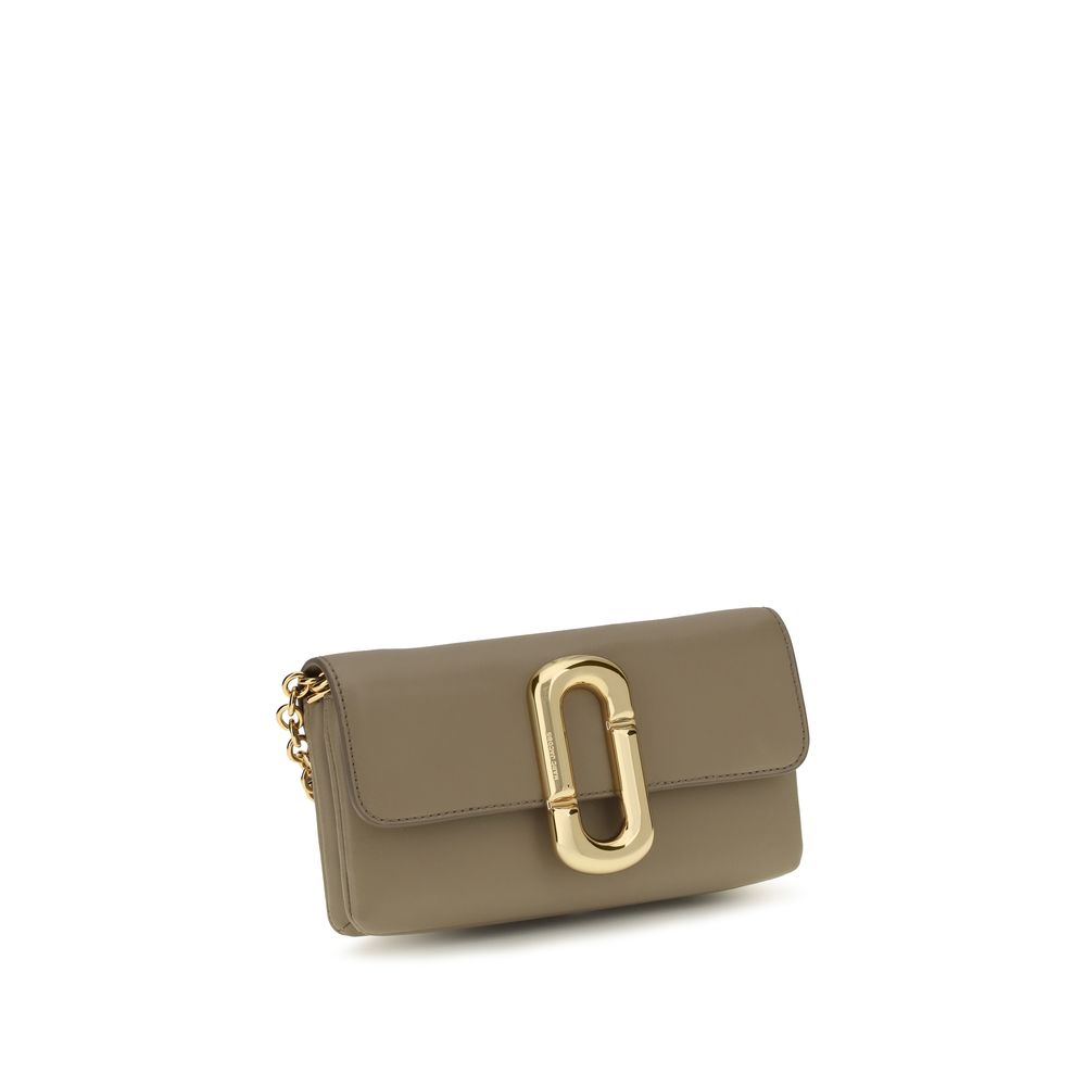 Beige Calf Leather Bos Taurus Wallet