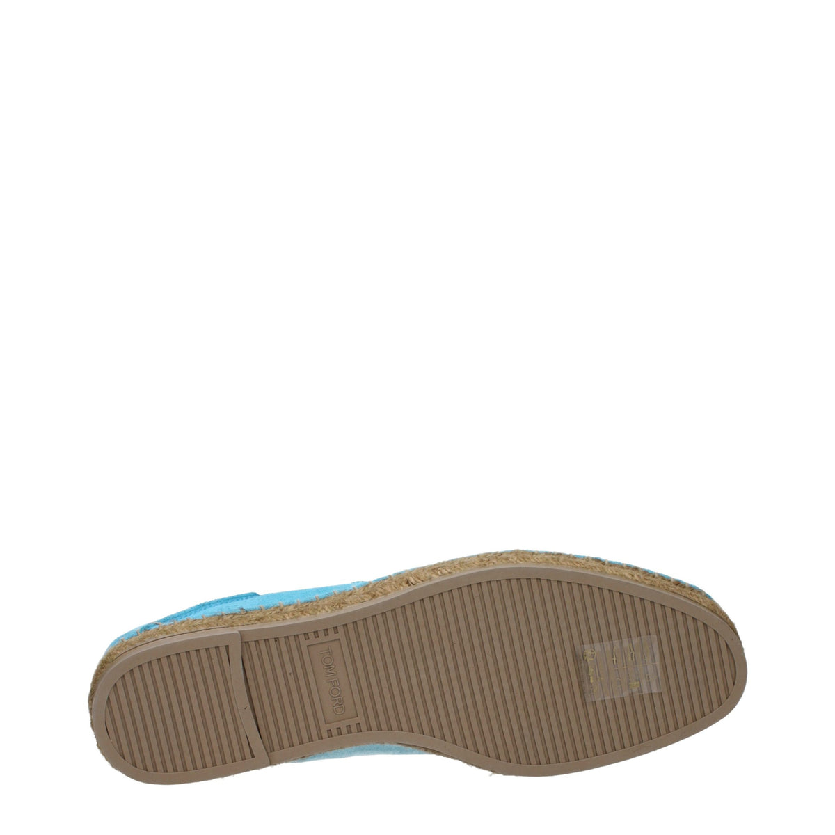 Blue Leather Espadrilles