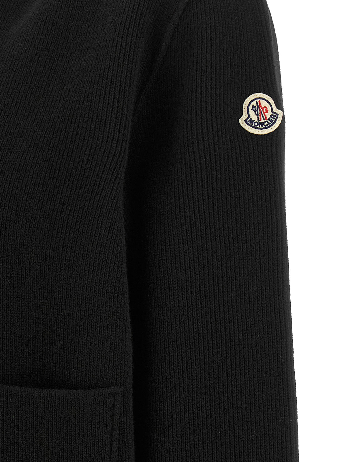 Black Polyamide Cardigan