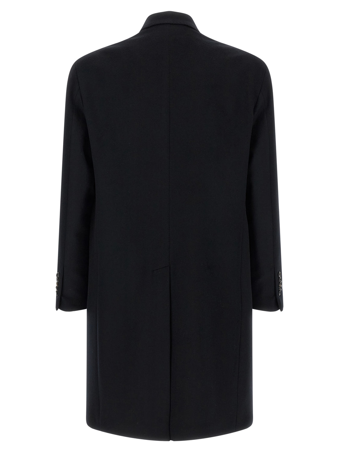 Blue Virgin Wool Coat