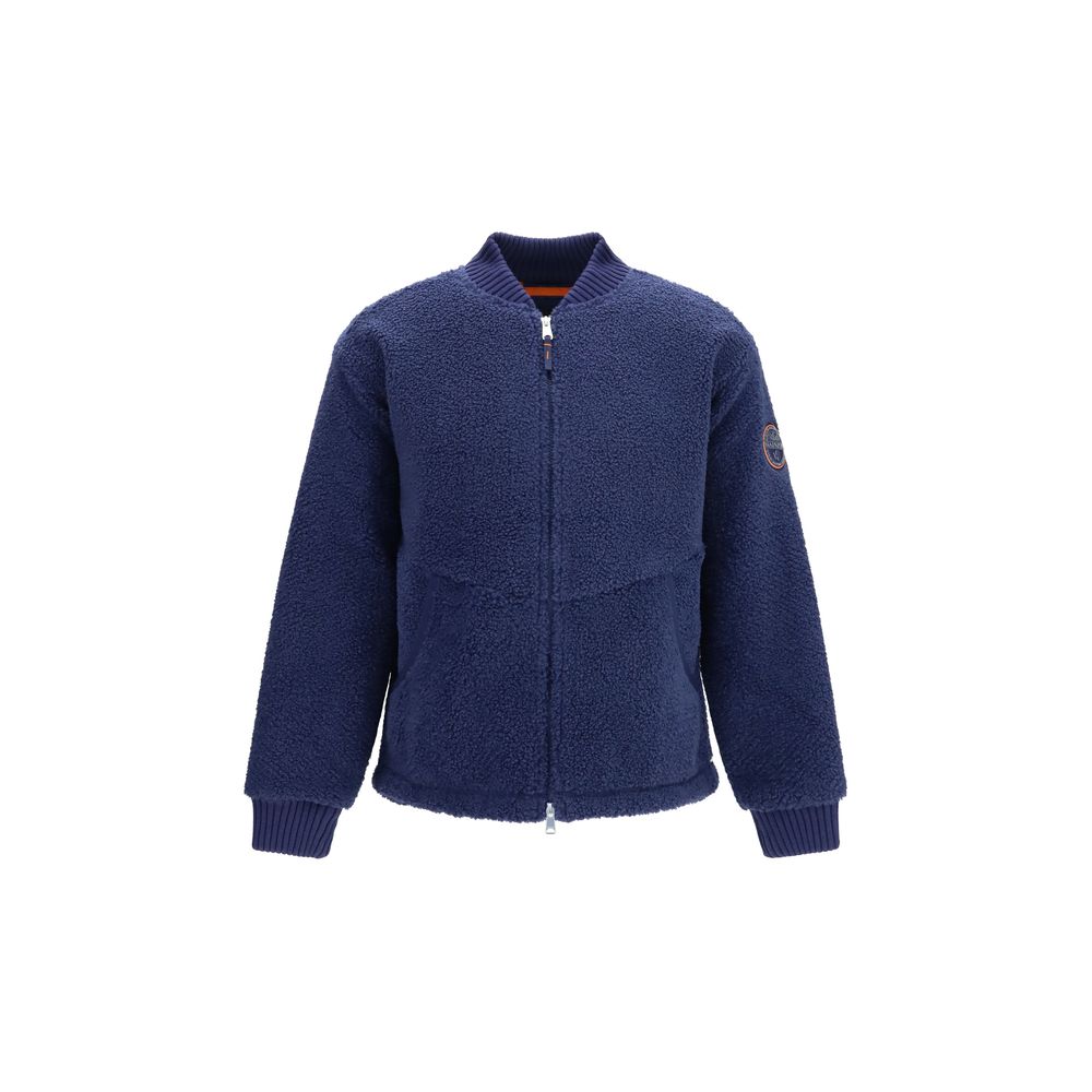 Blue Recycled Polyester Sweatshirt