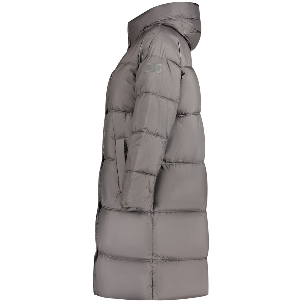 Black Polyester Womens Jacket