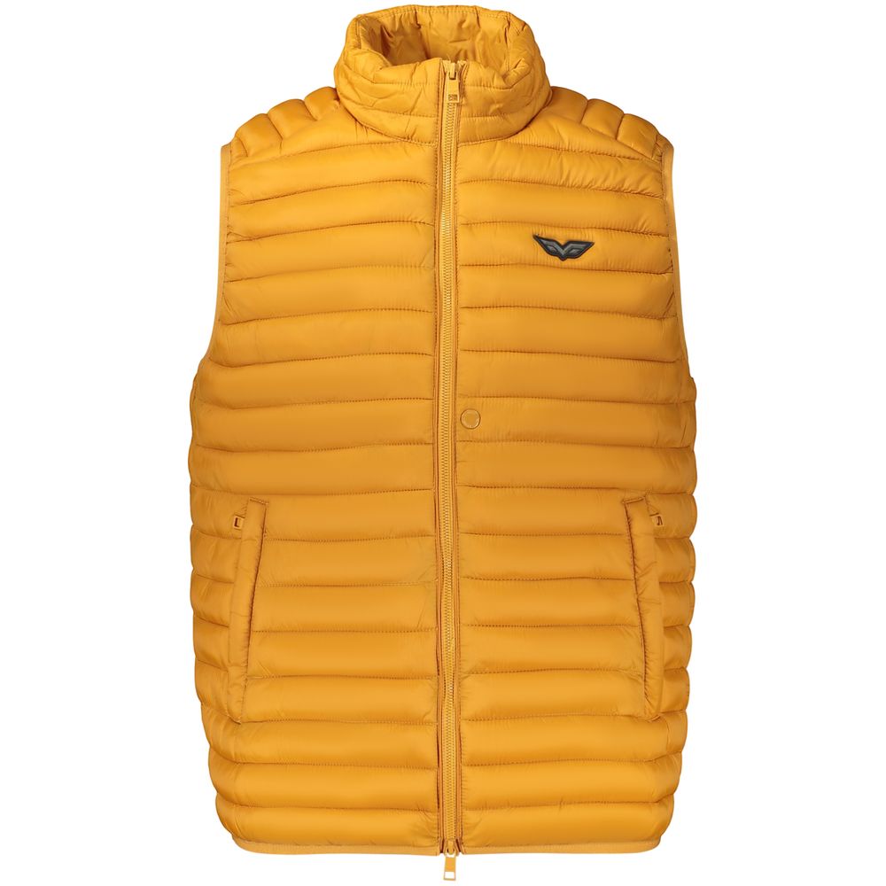 Orange Polyamide Men's Jacket