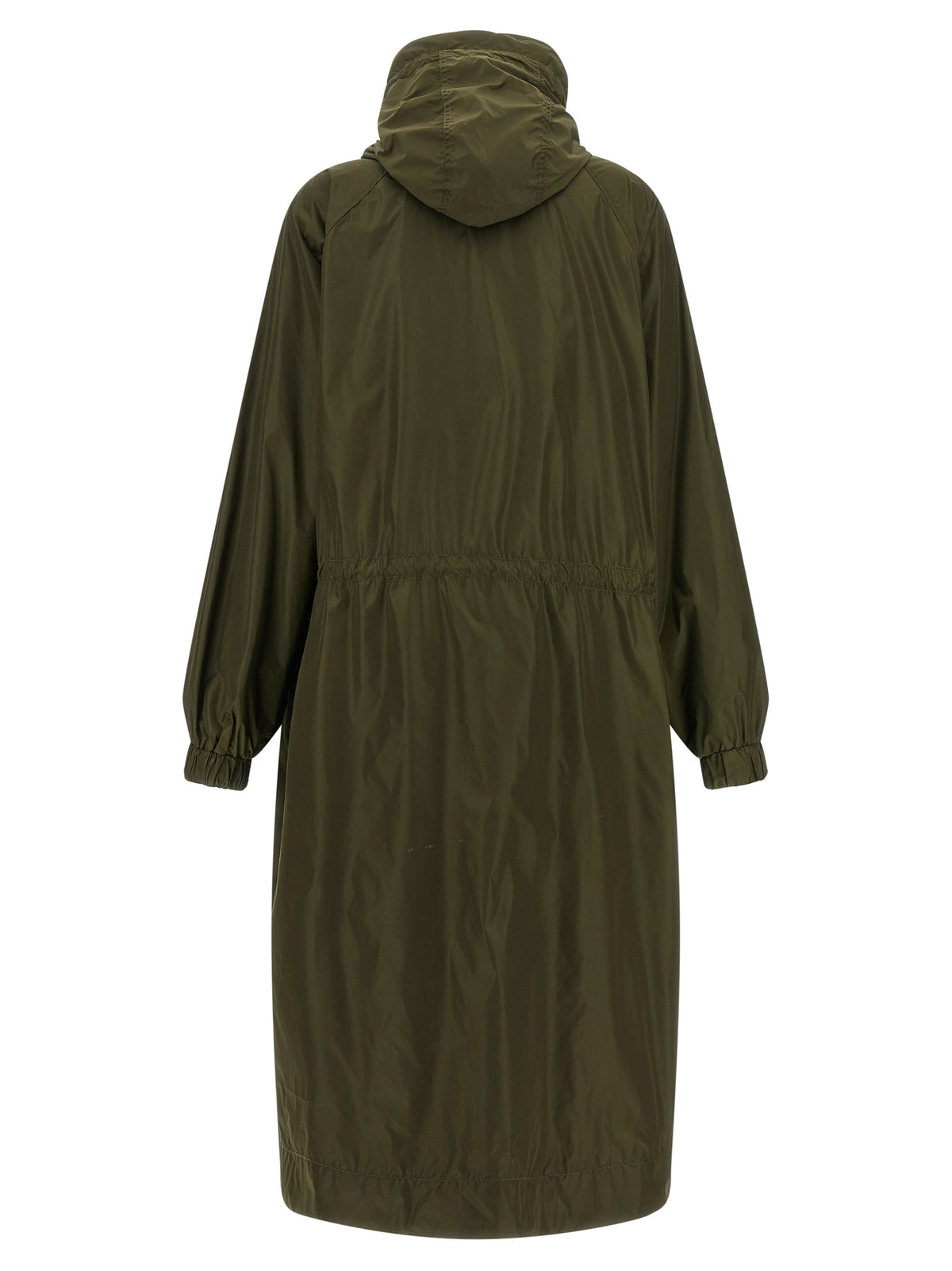 Bicolor Recycled Polyamide Coat