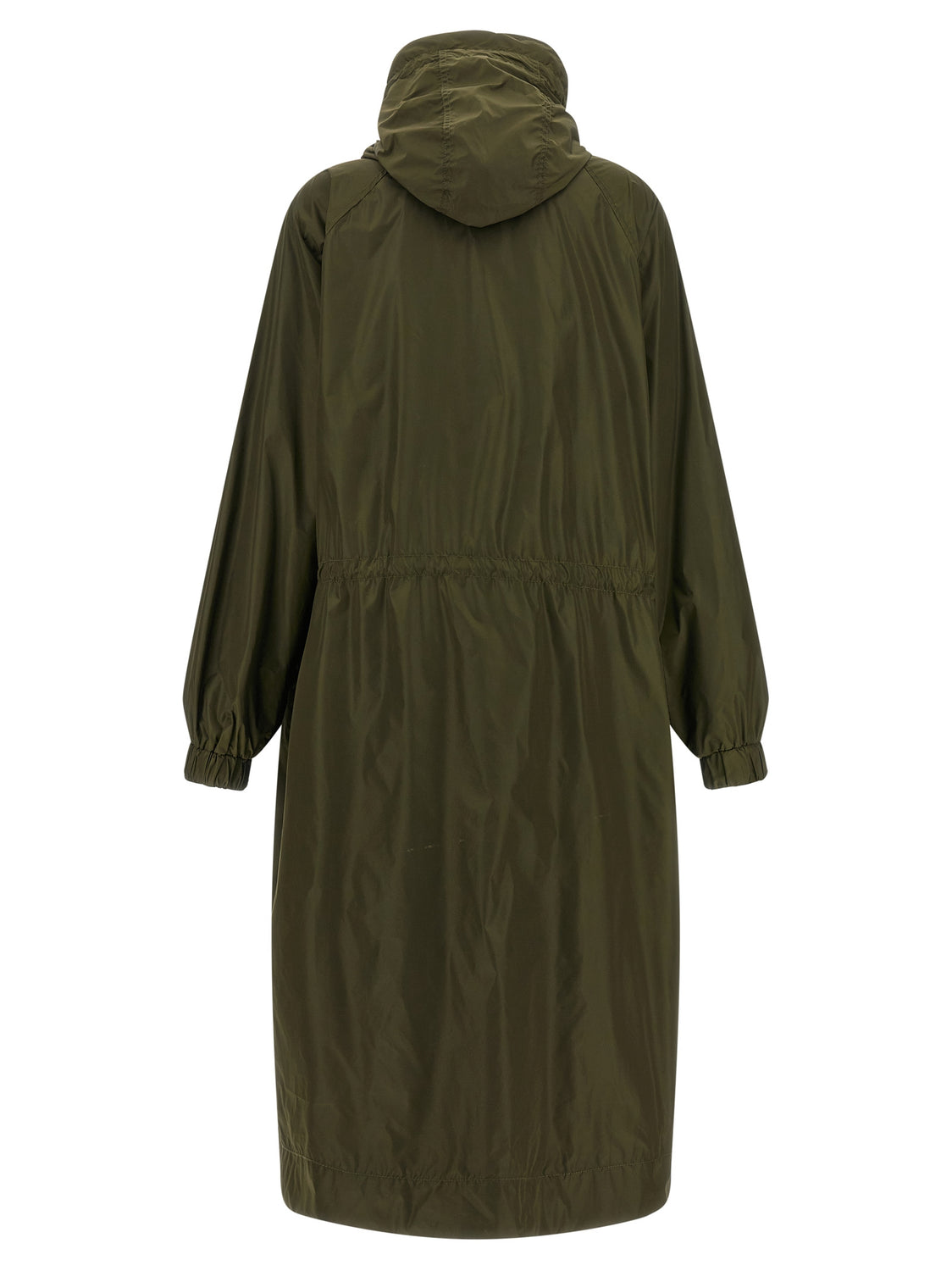 Bicolor Recycled Polyamide Coat