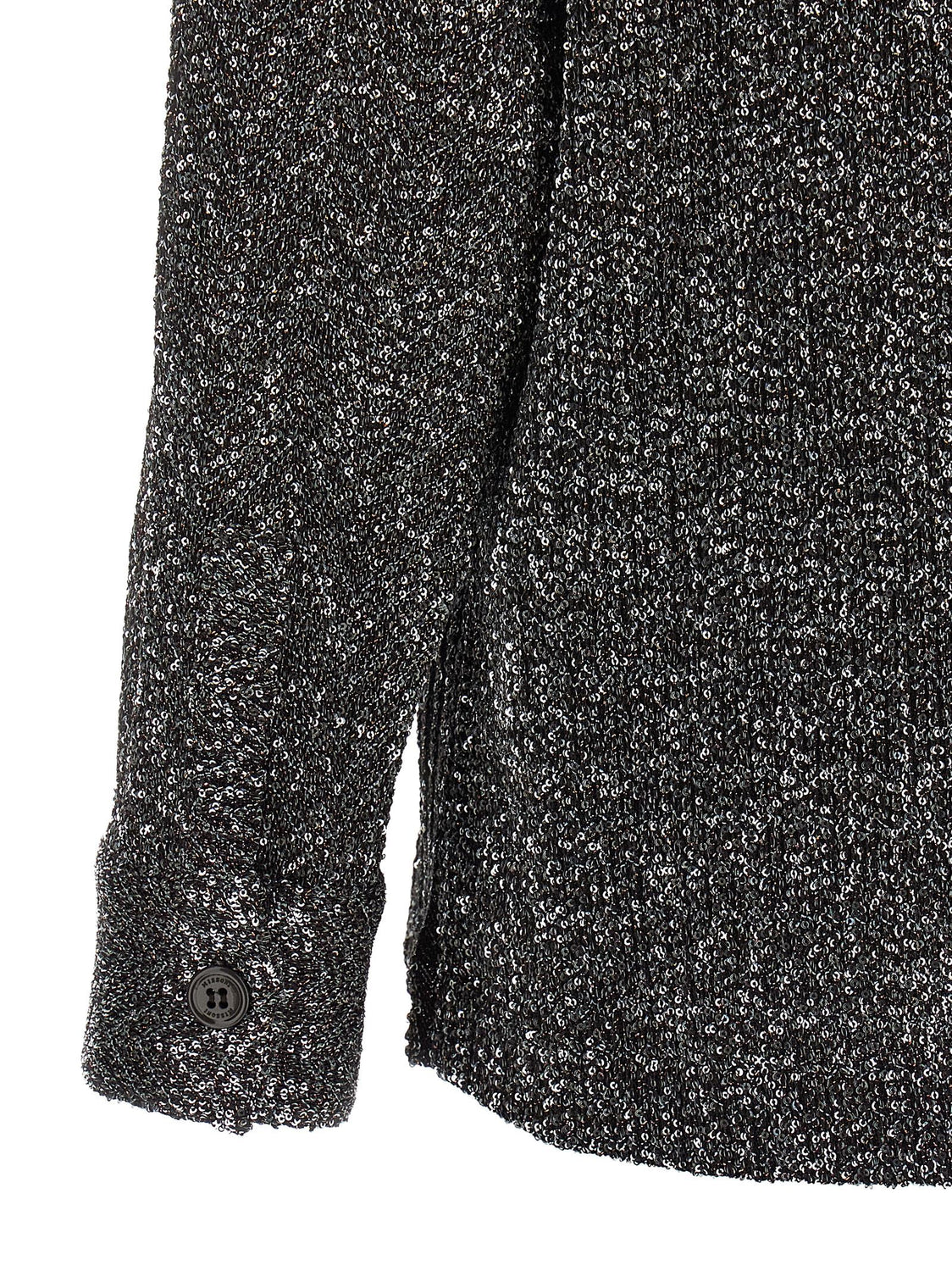 Gray Polyamide Blouse