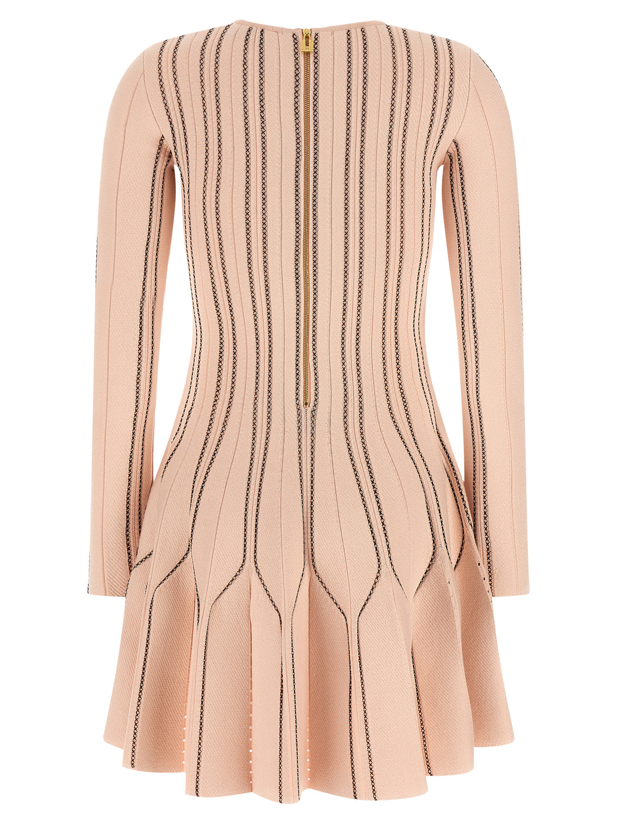 Multicolor Viscose Short Dress