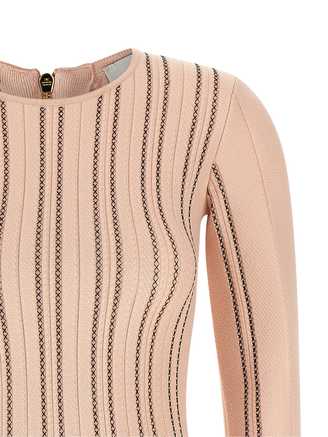 Multicolor Viscose Short Dress