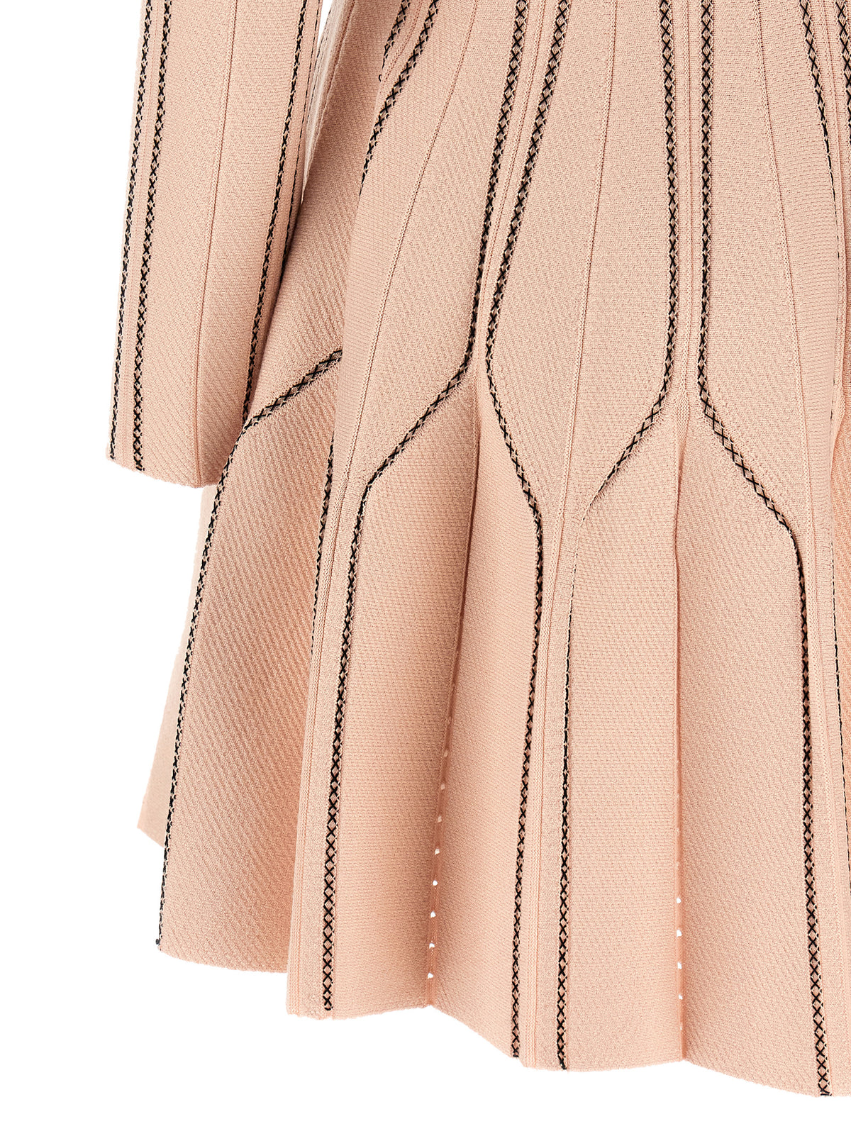 Multicolor Viscose Short Dress