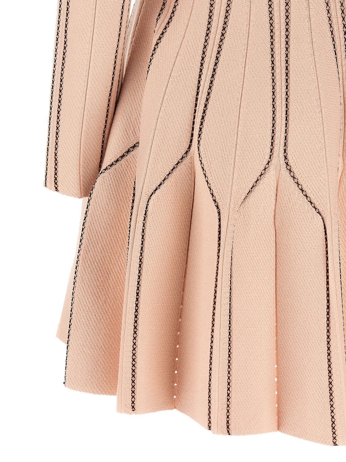 Multicolor Viscose Short Dress