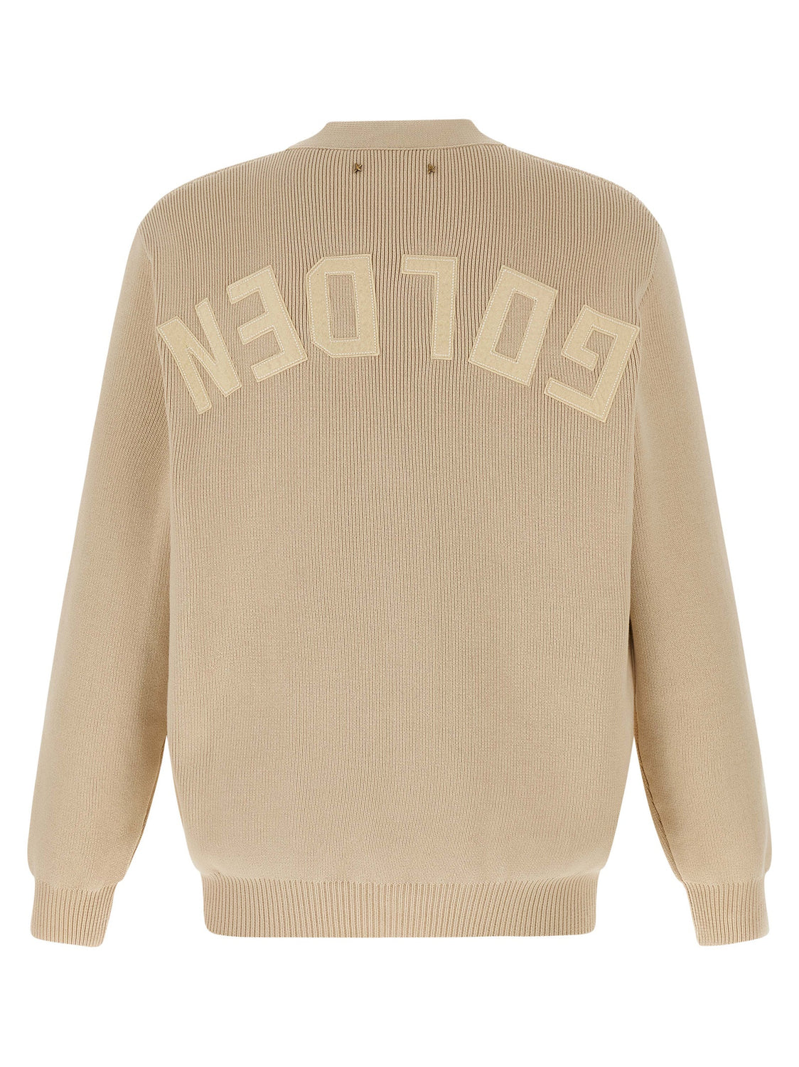 Beige Cotton Cardigan